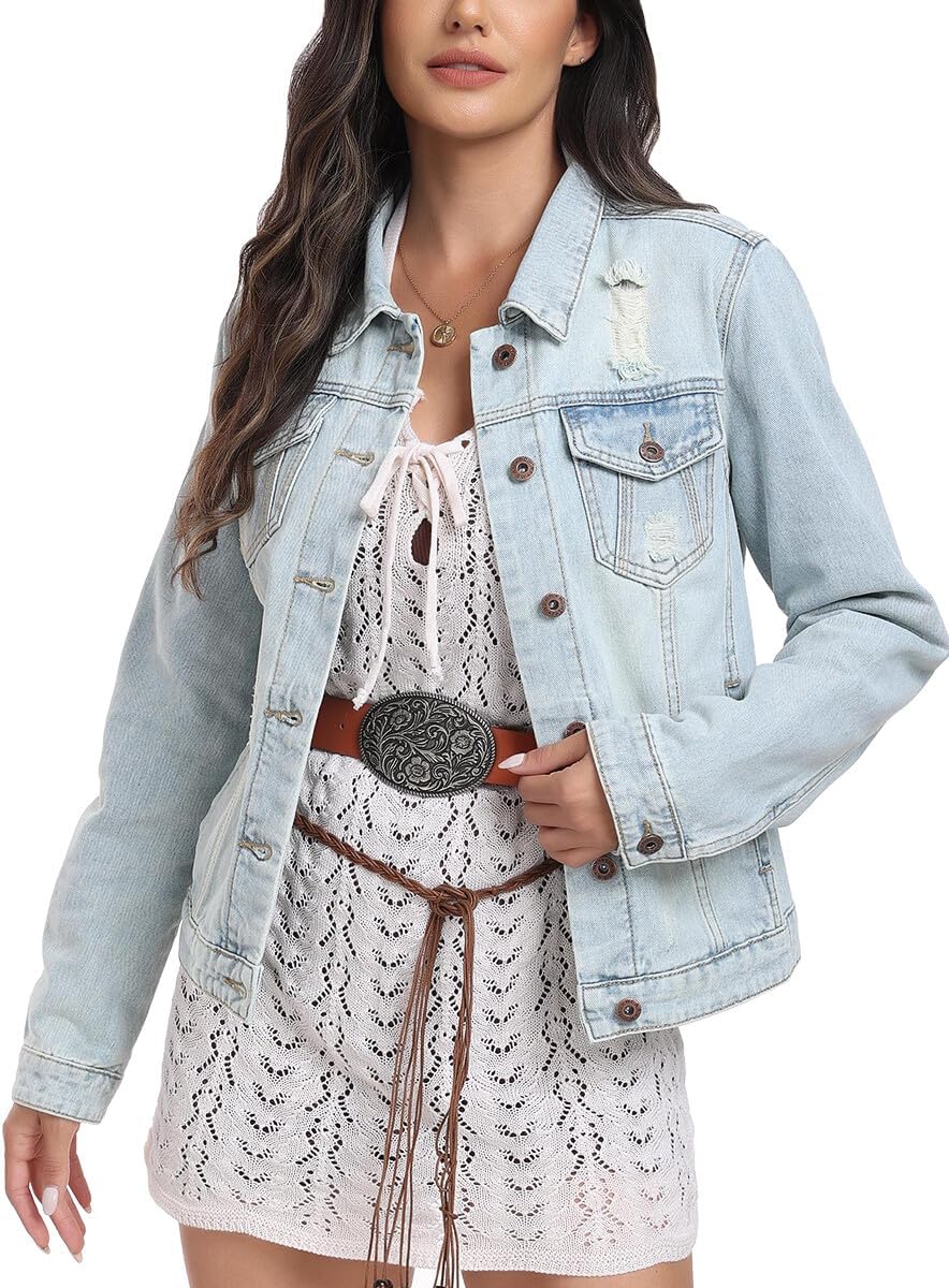 Base Level Curvy Jeansjack BAS-Yamila - Vergelijk prijzen