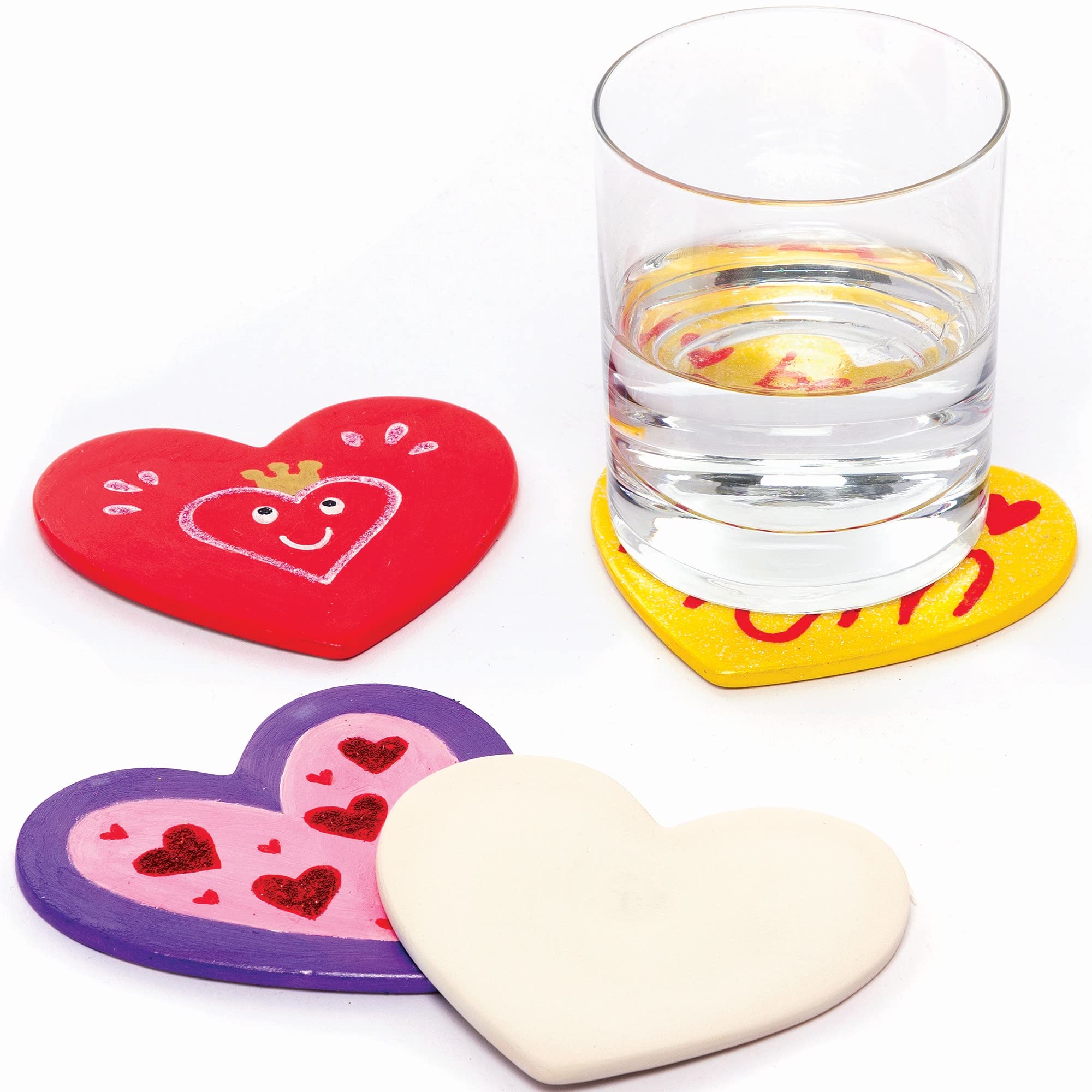 Sottobicchiere In Vetro Personalizzato A Forma Di Cuore Con Design Squadra Di Calcio – Regalo Unico UNIGIFT - 6