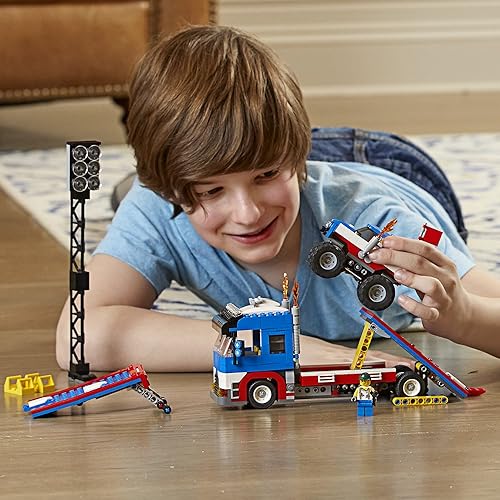 Miniatura 3 de LEGO Creator 3 en 1 Mobile Stunt Show 31085 Kit de construcción (580 piezas)