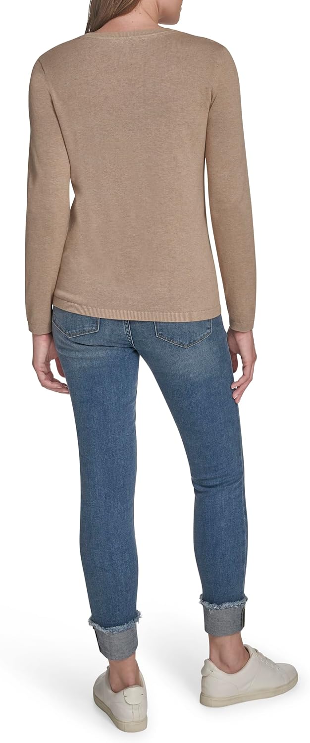 Tommy Hilfiger Womens Pullover Crewneck Everyday Sweater - Image 4