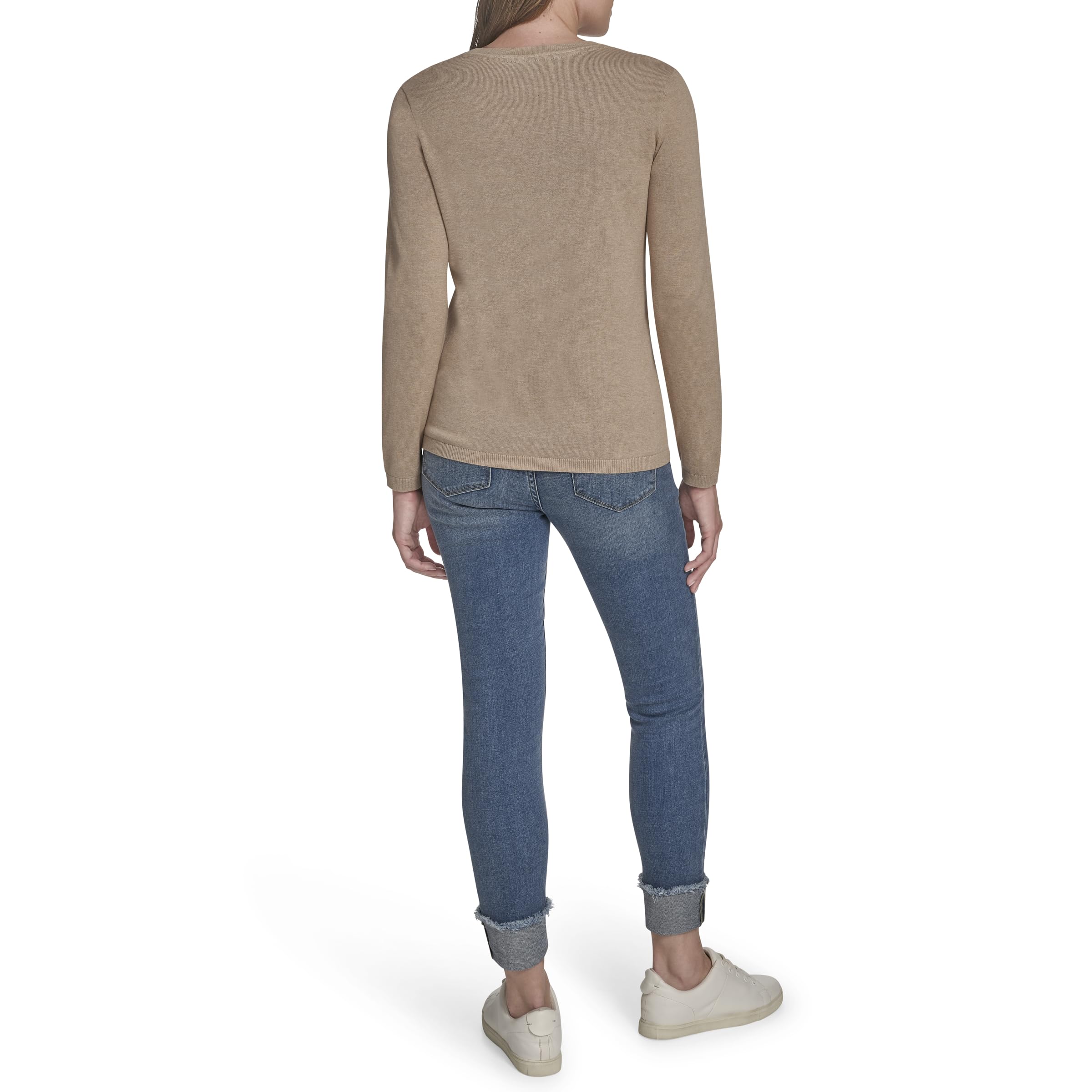 Tommy Hilfiger Pullover Crewneck Everyday Sweater Pullover Donna (Pacco da 1)