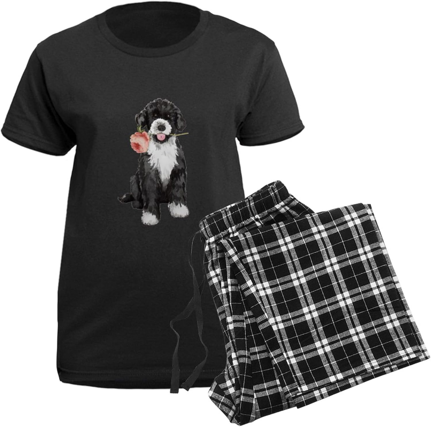 CafePress PWD Rose Pajamas Womens Novelty PJ Sleepwear