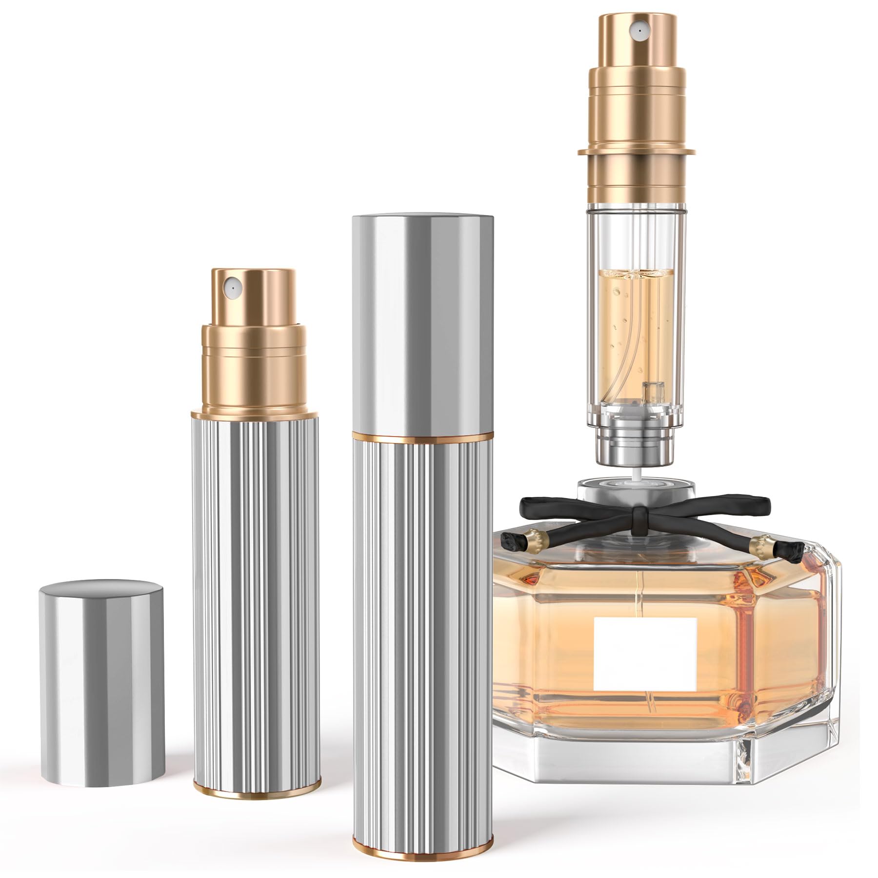 Amazon.com: YIERSO 10ml Perfume Atomizer Travel Refillable,Bottom