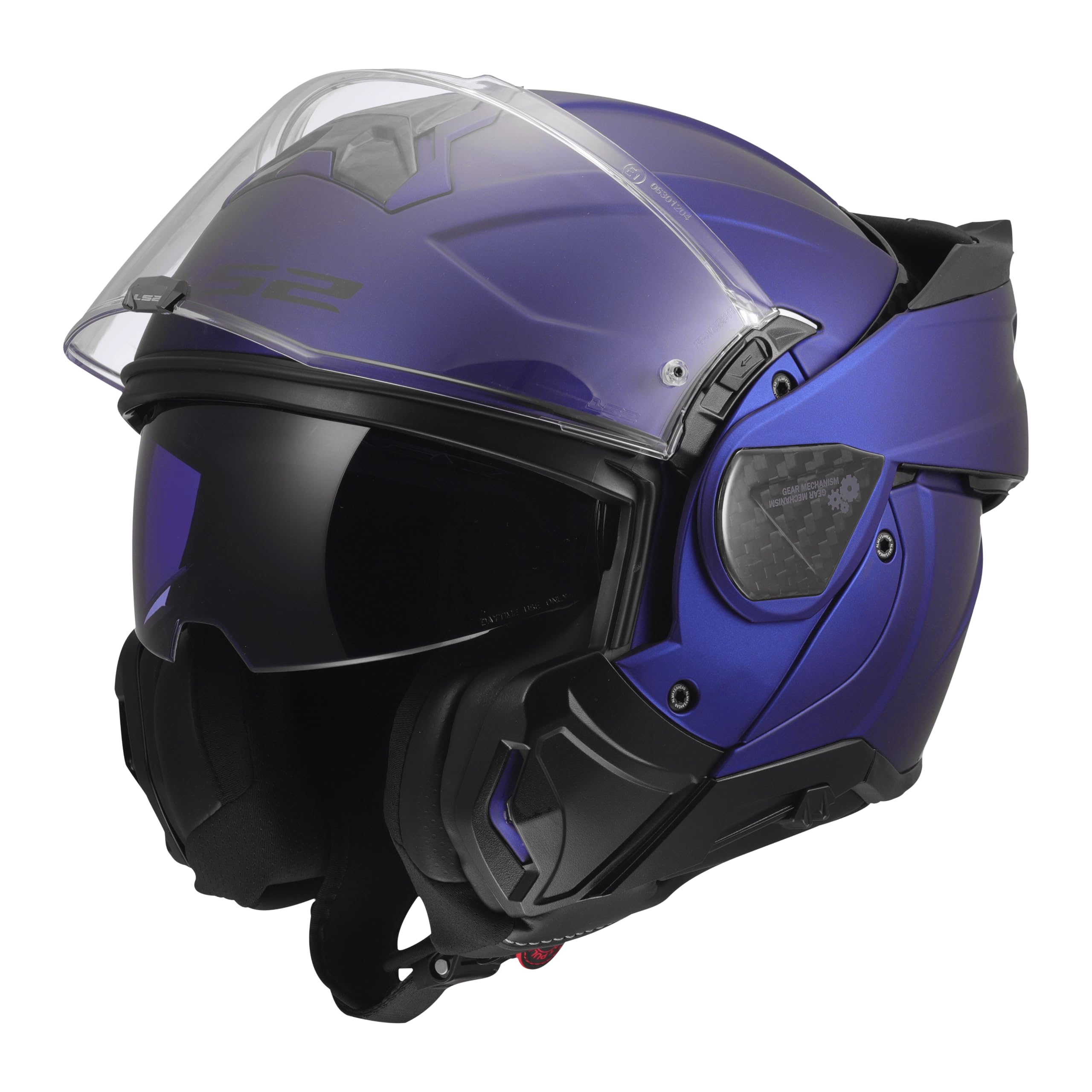 LS2, Casque Moto Modulable ADVANT II SOLID Navy Blue, L