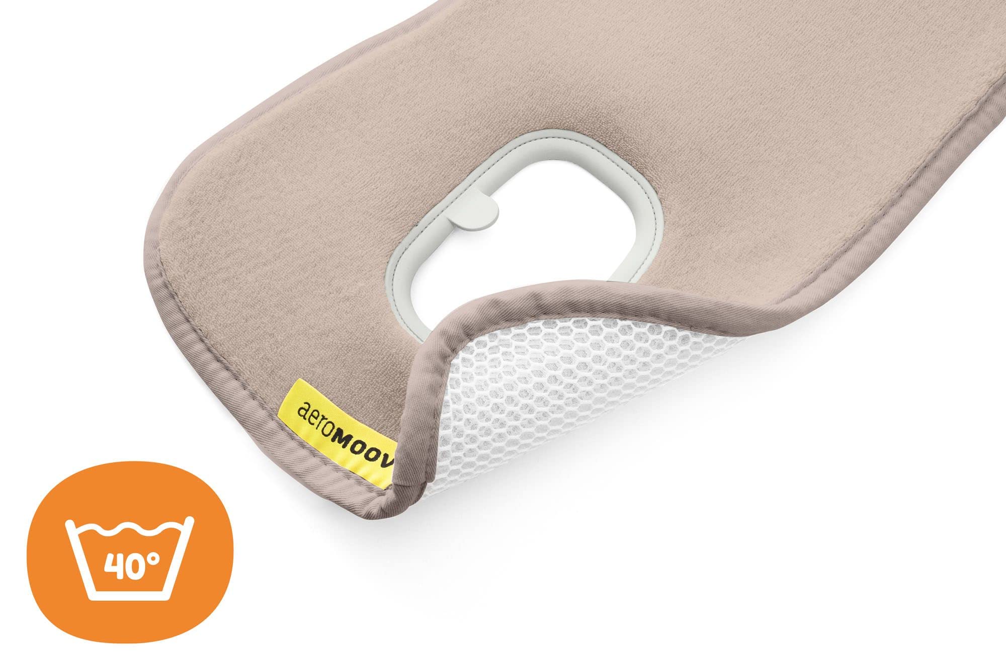 AeroMoov - Assise Air Layer - Evite à votre enfant de transpirer - Groupe 0 - Le siège-auto ou la poussette - Coton Bio - Sable AeroMoov - Assise Air Layer - Evite à votre enfant de transpirer - Groupe 0 - Le siège-auto ou la poussette - Coton Bio - Sable