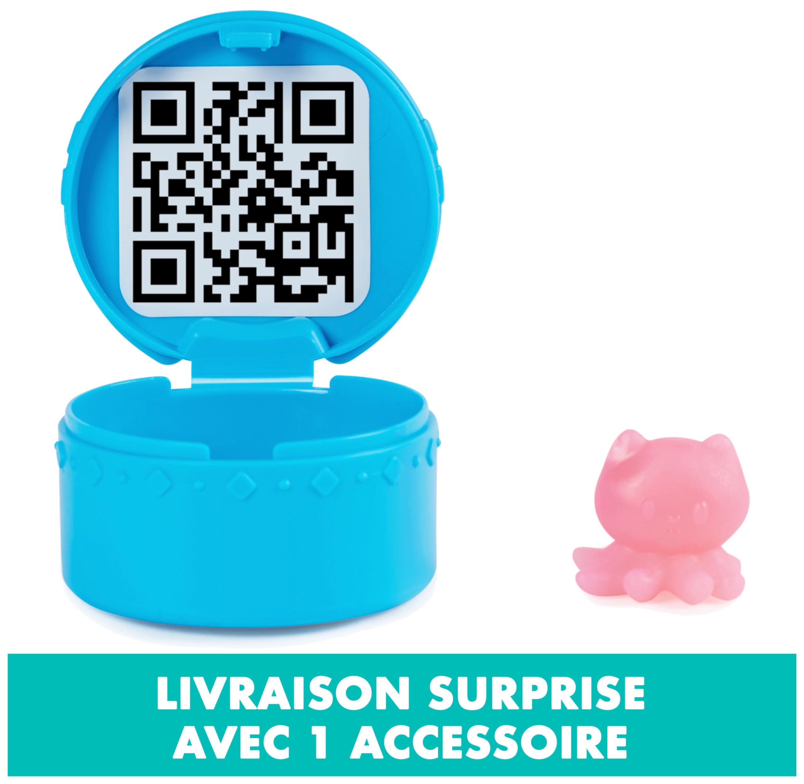 Gabby et la Maison Magique - Gabby Dollhouse - Piscine - 2 Figurines Et Accessoires - Queues de Sirène Qui Changent de Couleur - Dessin Animé Jouet Maison De Poupée - Jouet Enfant 3 Ans Et +