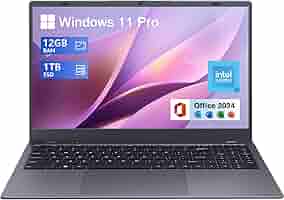 Amazon.com: UOWAMOU Laptop Computer 15.6 inch, Intel Quad