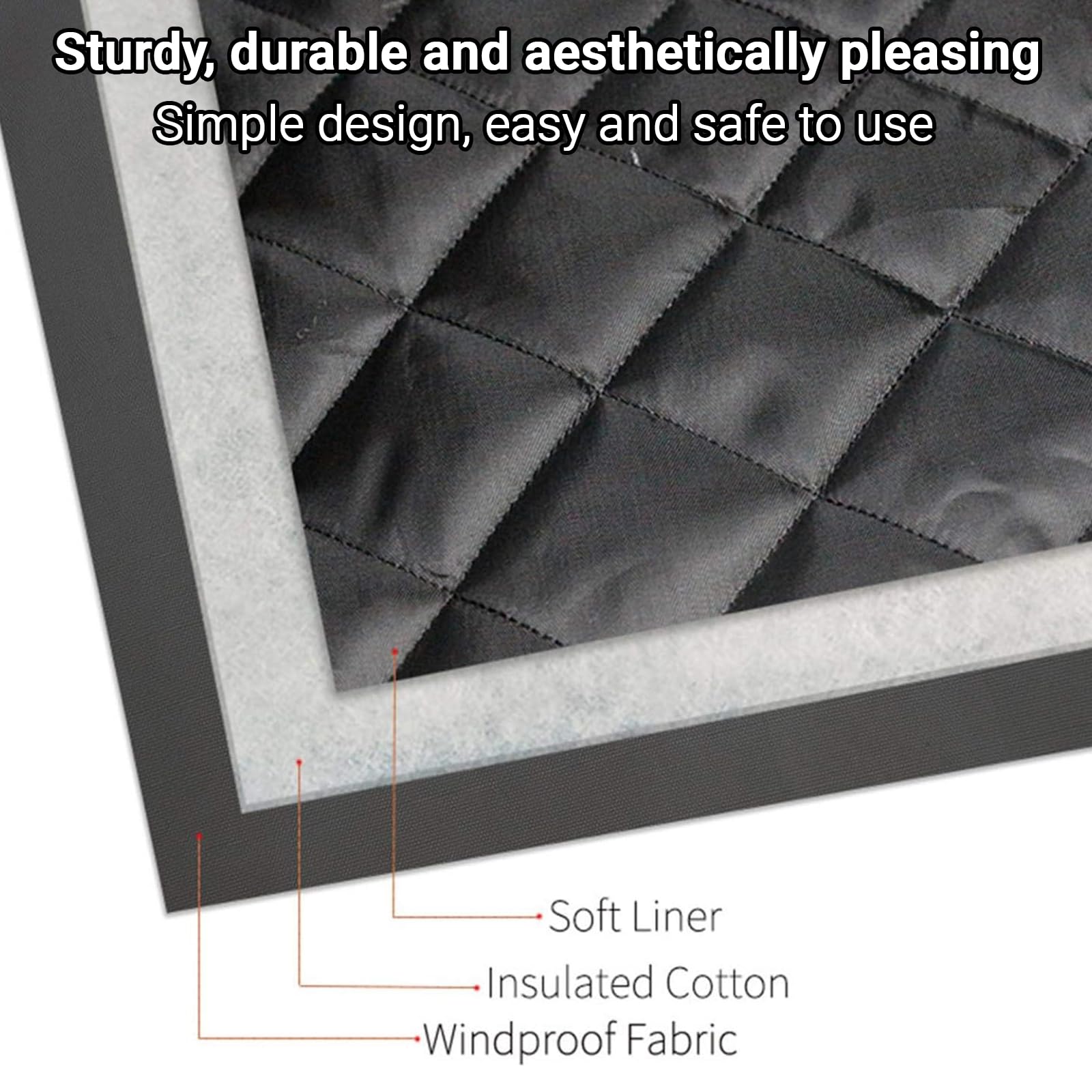 Housse de Jambe de Scooter, Protection Coupe-Vent Imperméable pour Jambes Scooter, Jambes Couverture Chaude pour Scooter, Universel