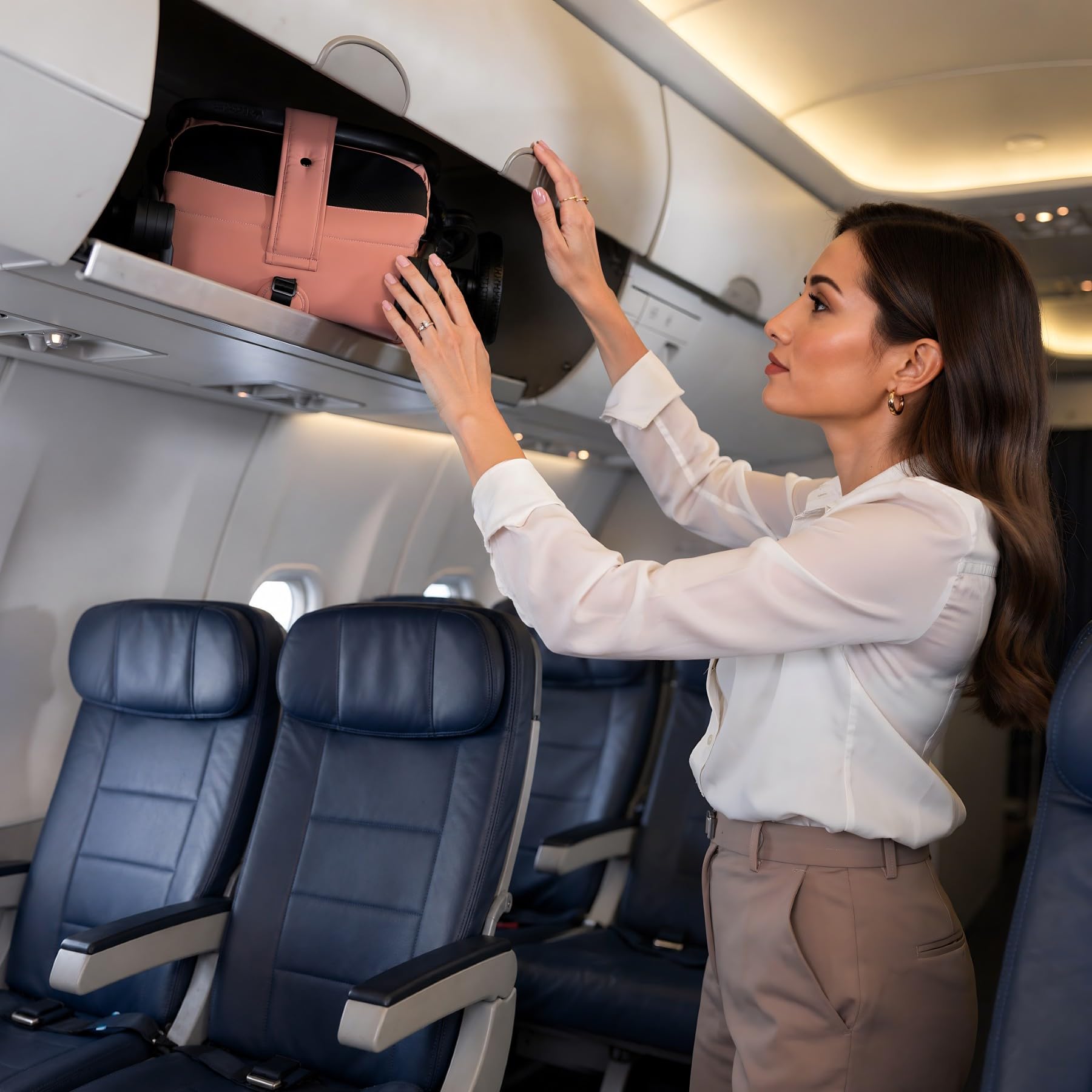 Babylux Passeggino Leggero da Viaggio GIAU con Funzione Reclinabile, Pink | Passeggino Pieghevole, Manubrio Telescopico, Ripiegabile In Modo Compatto, Borsa Per Pannolini E Viaggio E Altri Accessori