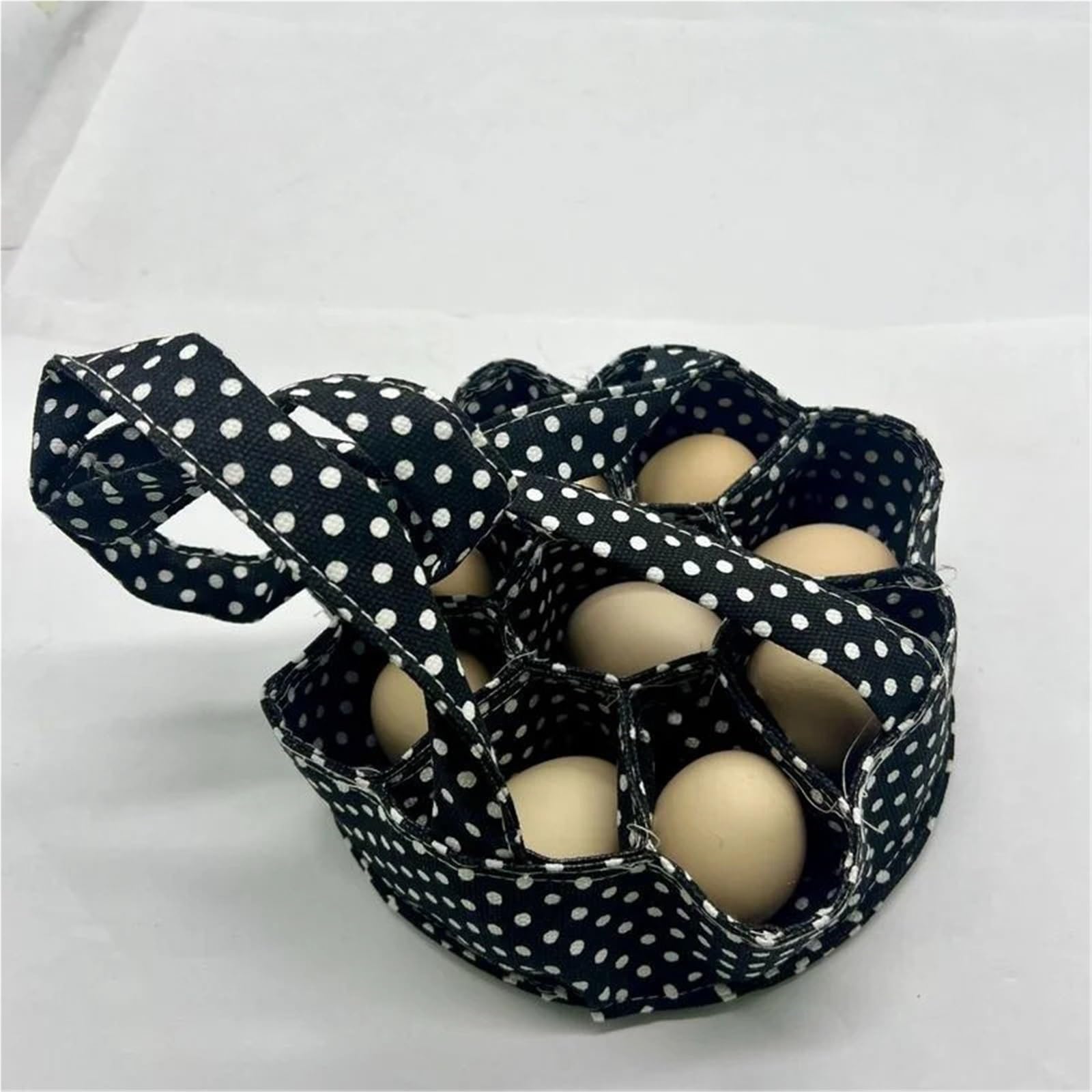 Cesta for recoger huevos - Bolsa de almacenamiento tipo vela(Red)
