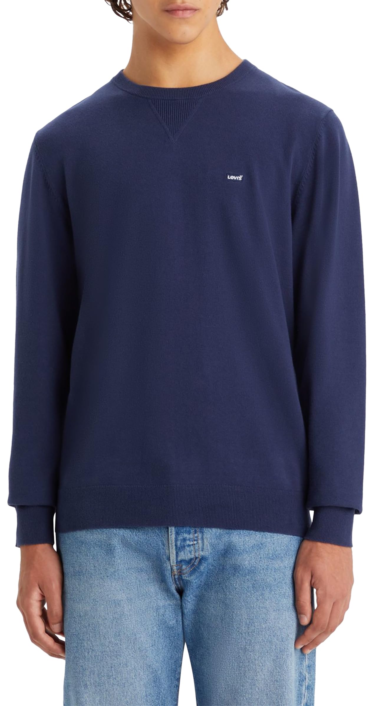 Levi's Lightweight Housemark Men's Sweatshirt, Naval Academy, XL
