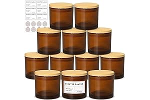 Elegant Amber Jar Candles: Illuminate with Simplicity and Sophistication