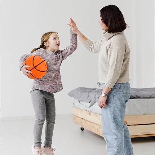 Miniatura 7 de Yhngwumg - Pelota de entrenamiento para interiores de tamaño oficial 7 (29.5 pulgadas), espuma suave de alta densidad y bajo ruido, fácil agarre,