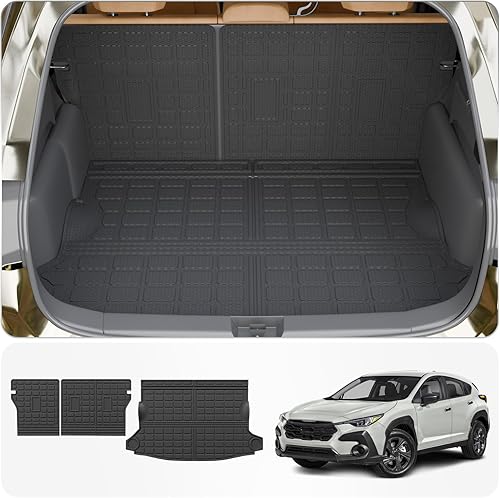 Vista 155 de alfombra de carga para maletero, protector de cubierta de asiento trasero de elastómero termoplástico Alfombrillas para respaldo+alfombrilla