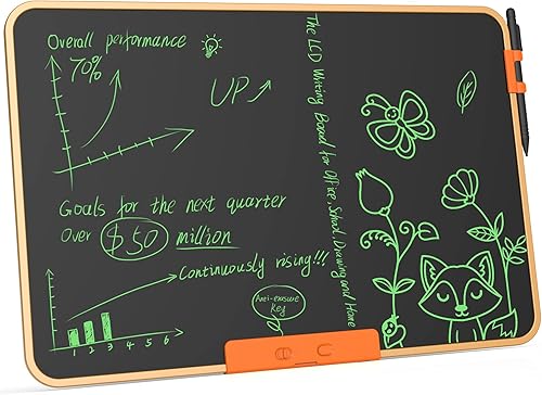 Miniatura 1 de TUGAU Tableta de escritura LCD almohadilla de escritura grande de 21 pulgadas tableta de dibujo borrable electrónica juguetes de aprendizaje