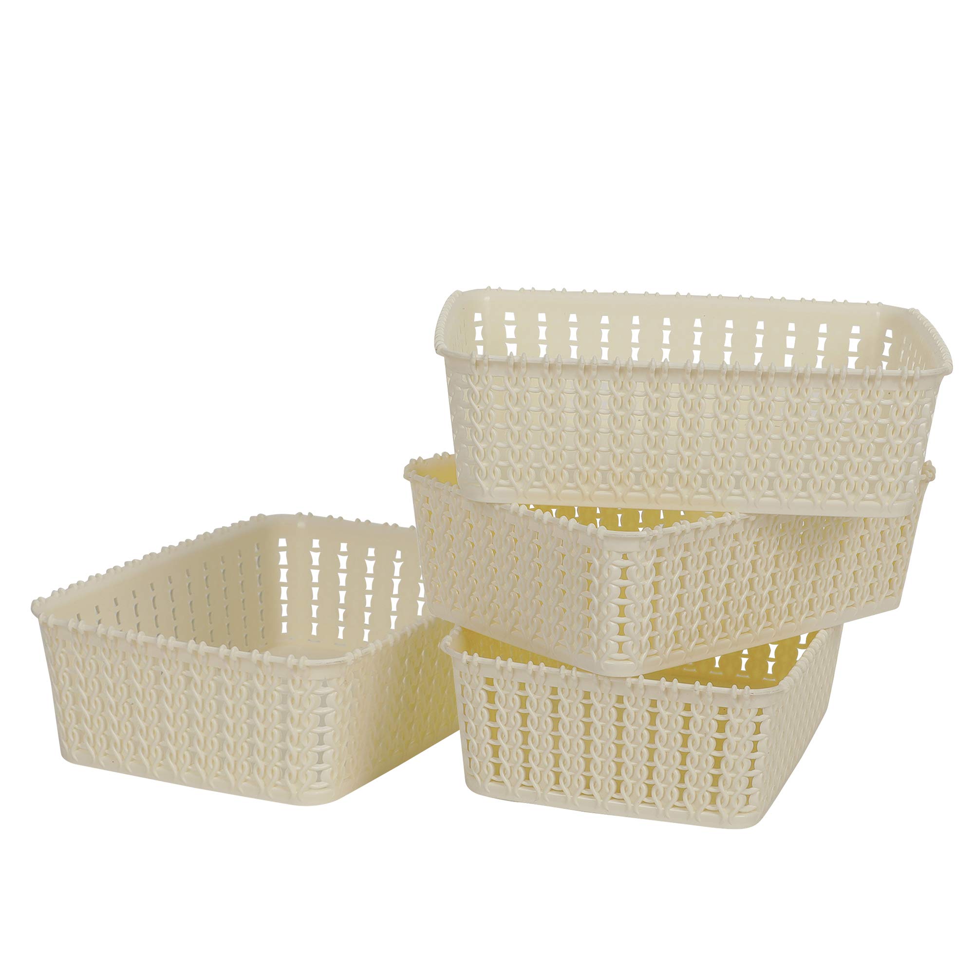 See full amazon price history chart for Cutting EDGE Plastic Multipurpose Sturdy Storage Baskets For Cosmetics Office Fruit Vegetable Bathroom Stationary Home Basket with Handle - White (Mini, Set of 4) Cutting EDGE Plastic Multipurpose Sturdy Storage Baskets For Cosmetics Office Fruit Vegetable Bathroom Stationary Home Basket with Handle - White (Mini, Set of 4) (B08VDF2925) Amazon Price History, Amazon Price Tracker