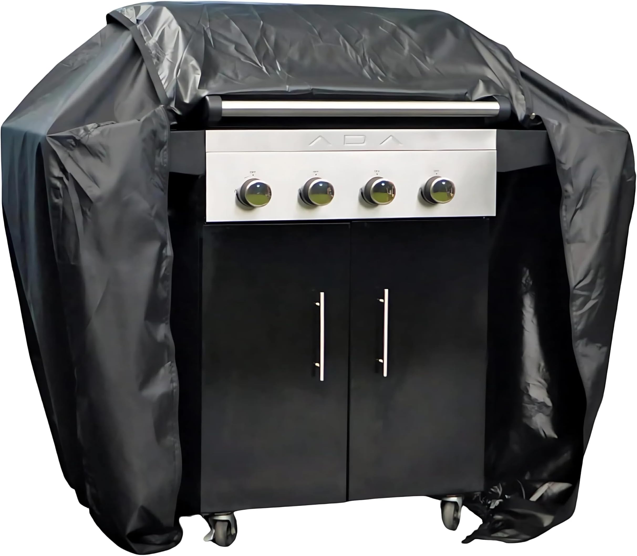 Waterproof BBQ Barbecue Grill Cover for Outdoor – 145 L x 70 W x 120 H cm – Breathable & UV Resistant - Easy Access Dual Zips for Weber, Char-broil, Brinkmann, Outback and more by Speedwellstar