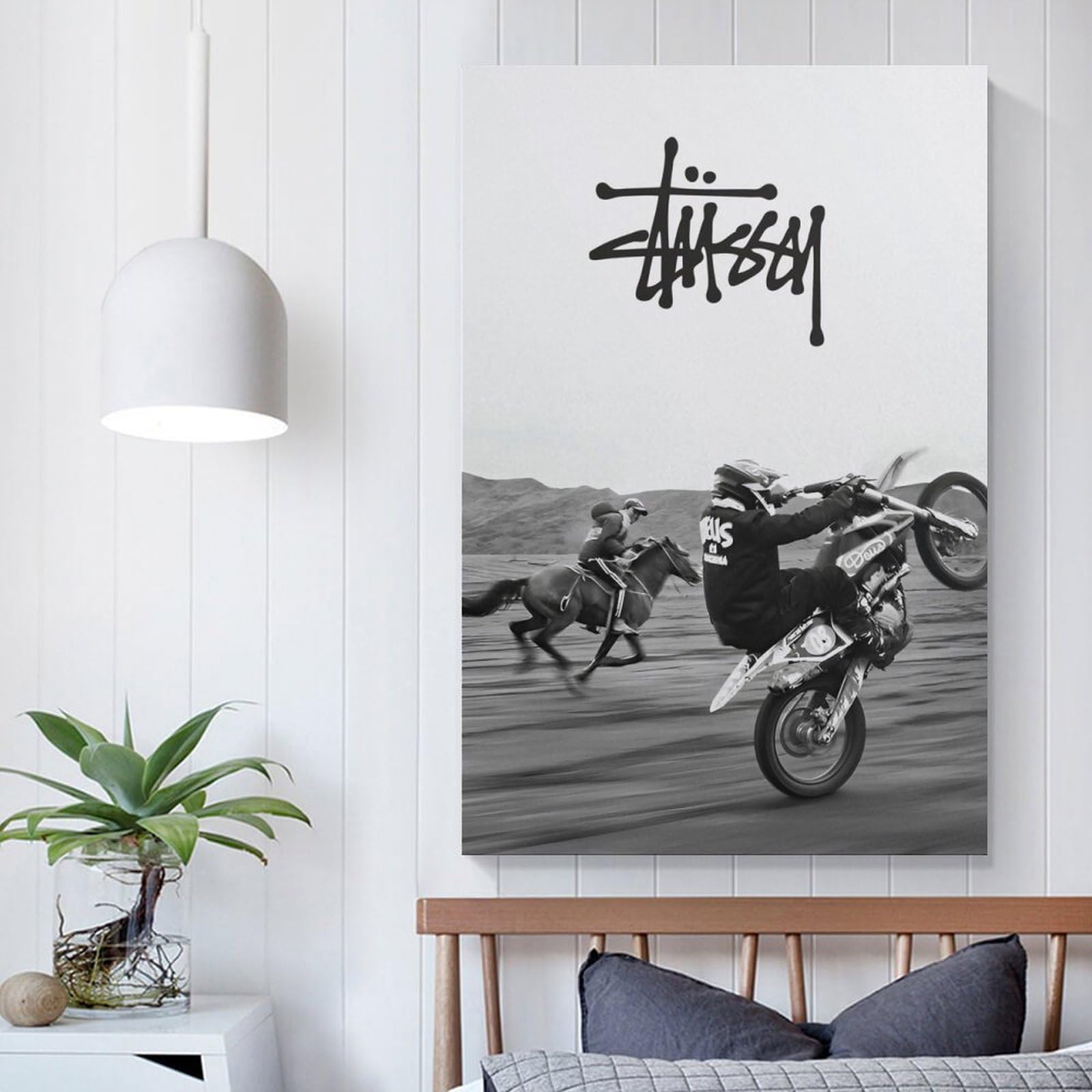 Amazon.co.jp: Stussy Streetwear ポスター 美的レーサー 車 