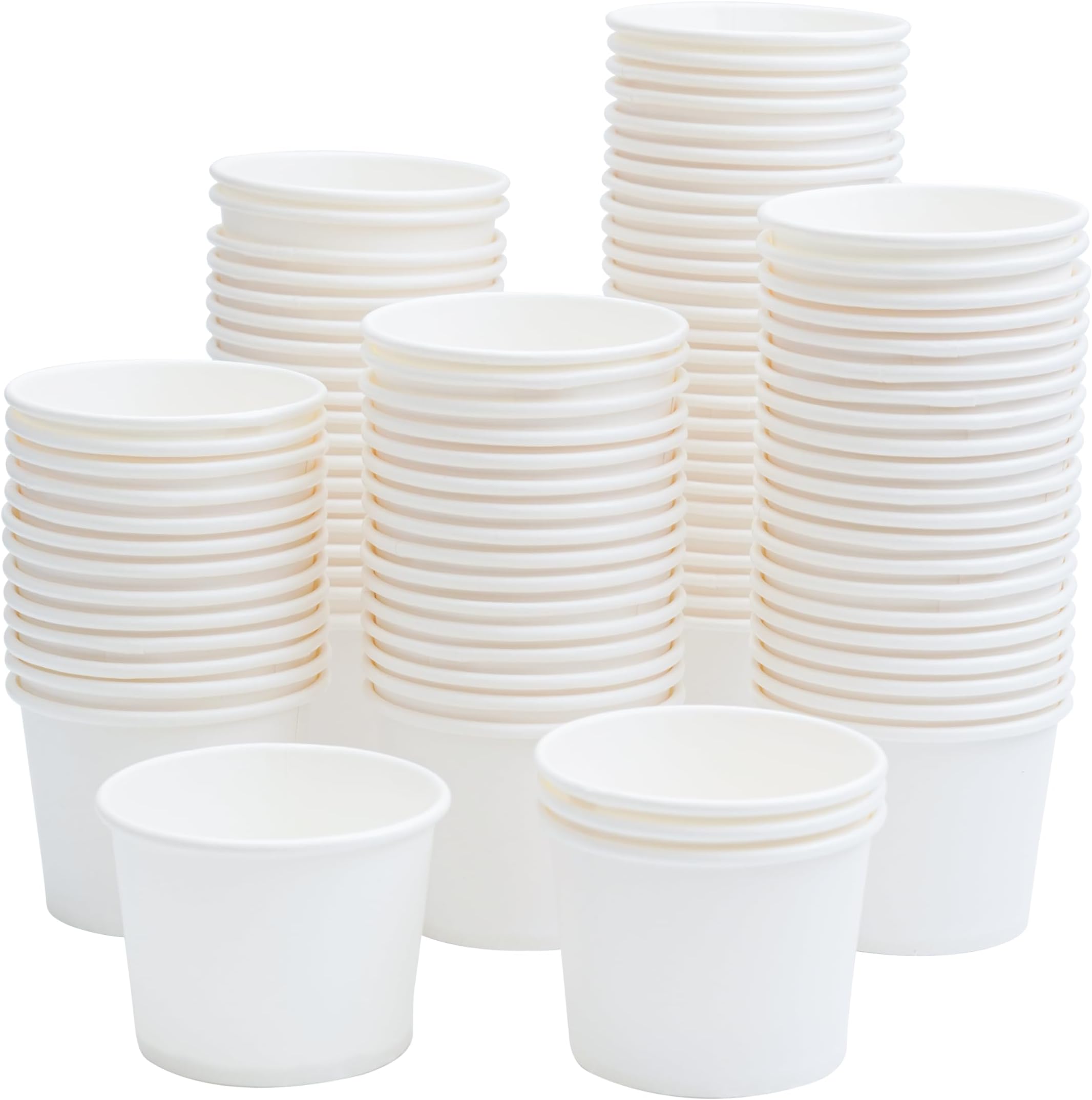 GRACE PAPER GLASS Gold Quality Paper Disposable Bowl/Cups (100 ml ...
