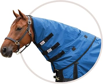STORM SHIELD Extreme II Horse Neck Cover | Contour Collar | Waterproof Neck Cover for Horses | Medium Weight Horse Neck Cover for Winter