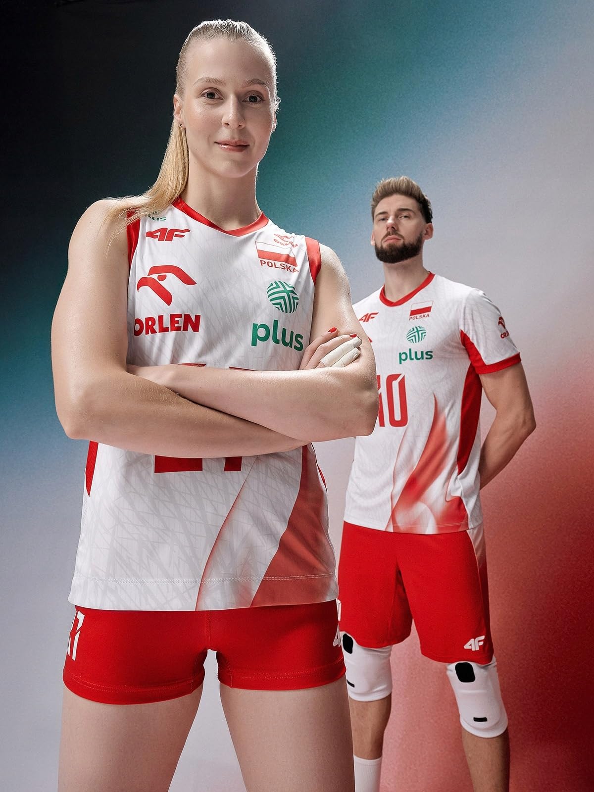 4F Koszulka meczowa replika domowa z możliwością personalizacji damska 4F x Polska Siatkówka