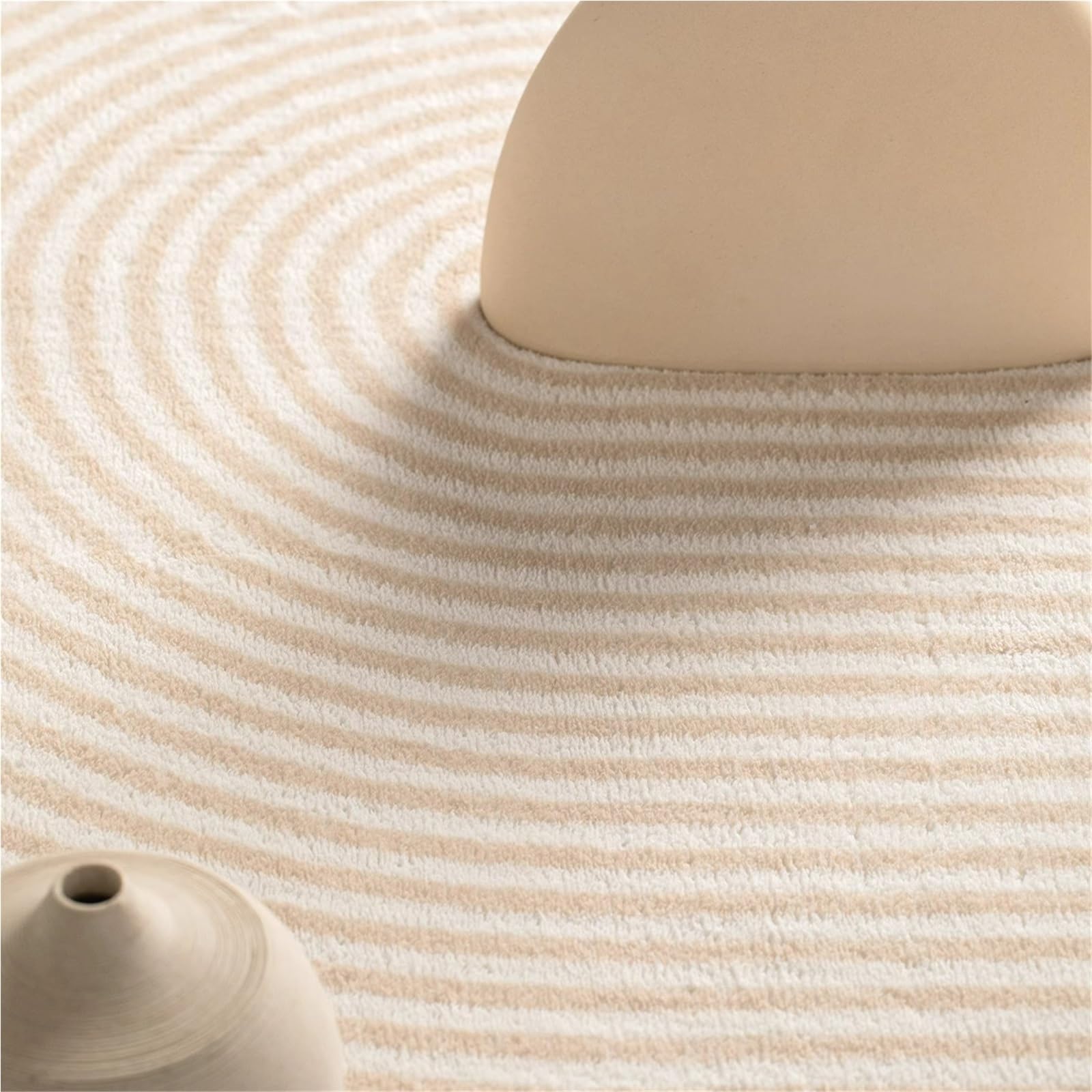 Tapis antidérapant et lavable - Tapis doux pour chambre à coucher et salon - Matériau facile à nettoyer