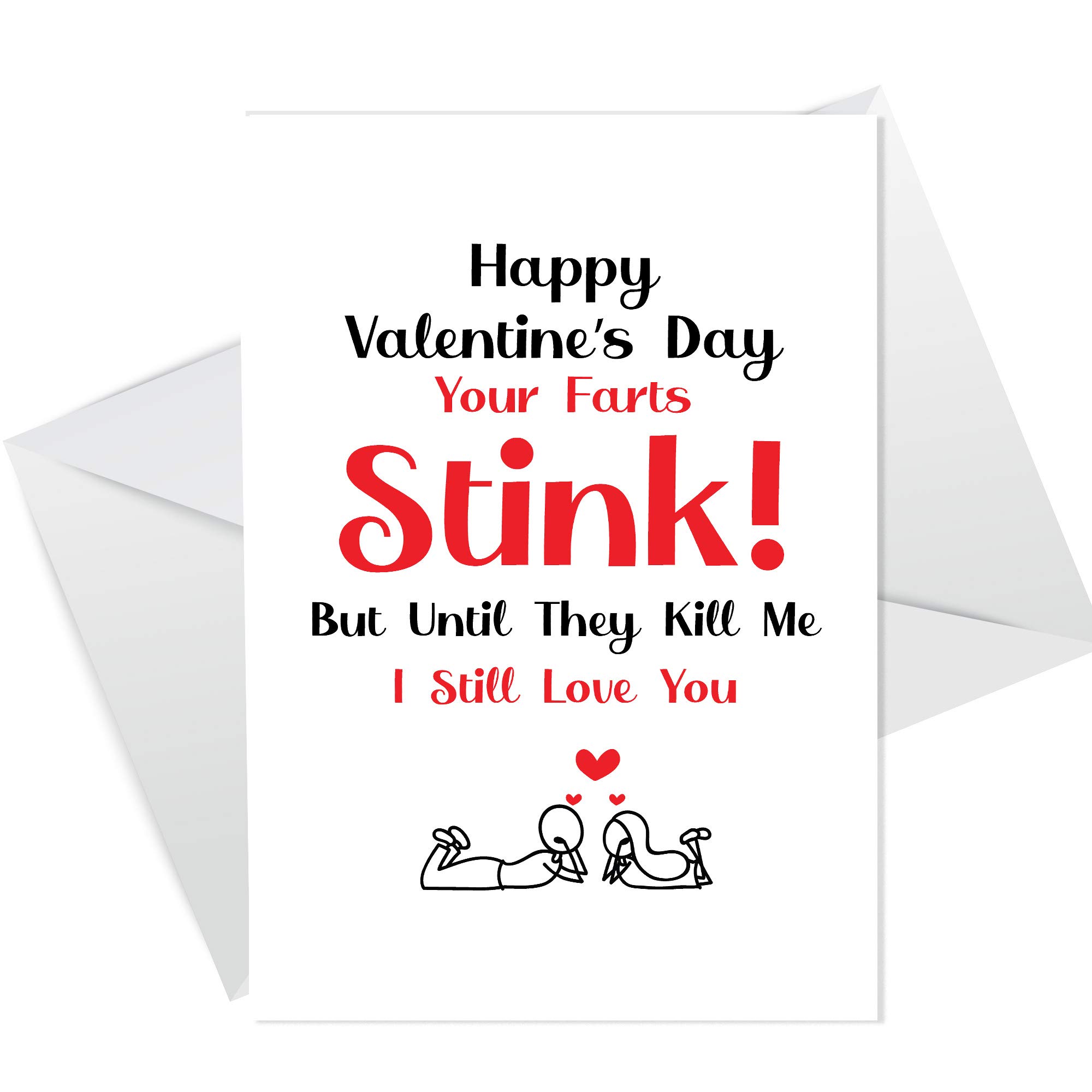 Funny Humour Valentines Card For Him Her Rude Card For Boyfriend Girlfriend