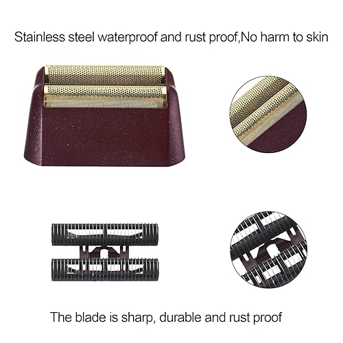 Miniatura 2 de 5 Star Series Finale - Lámina de repuesto para maquinilla de afeitar y conjunto de barra compatible con cabezal de repuesto de afeitado Wahl Foil