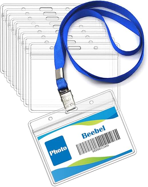 Reusable Plastic Name Tags