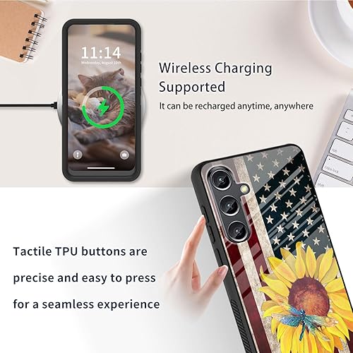 Miniatura 54 de Funda para Samsung Galaxy A13 5G, cuerpo completo resistente de vidrio templado alto+TPU suave parachoques funda protectora para Galaxy A13 5G