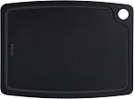 BESTCOOK Wood Fiber Cutting Board for Kitchen, BPA-Free Reversible Durable Chopping Board with Juice Groove, Non-Porous Dishwasher Safe, Non-Slip, Knife Friendly for Meat Bread Fruit, Natural