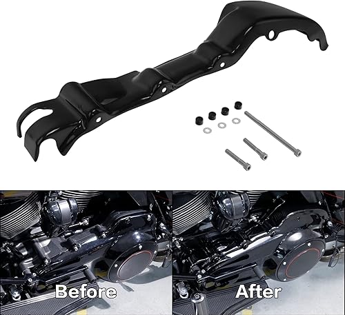 Miniatura 9 de TCT-MOTORPARTS Cubierta principal interior negra para Harley Touring Electra Glide 17-2023 2022