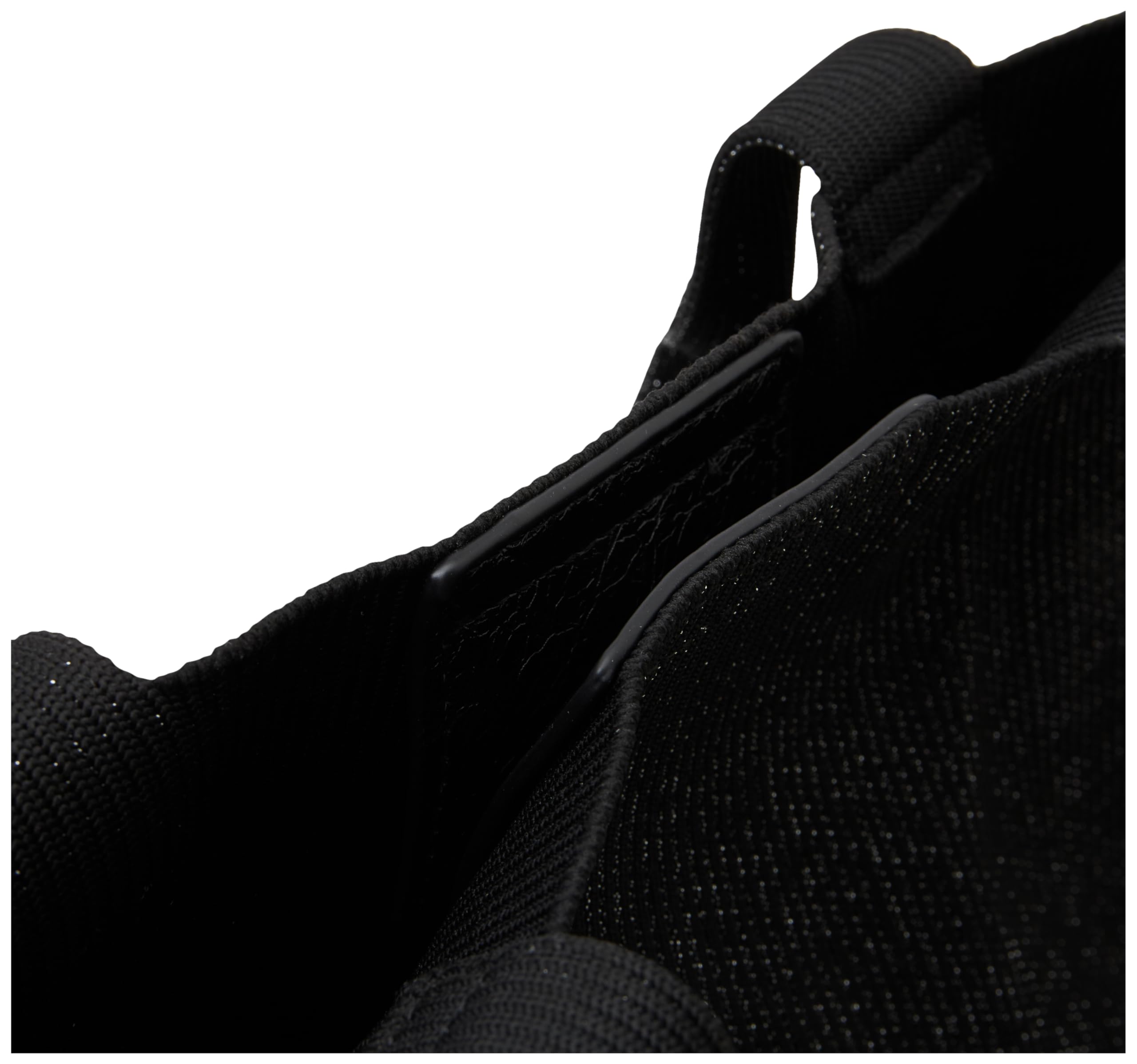 Ermanno Firenze Lurex, Borsa a Mano Unisex-Adulto, Nero