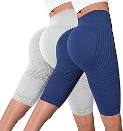 Solenao Women's 3D Anti-Cellulite Leggins, Push Up Sculpture Compression Graduated Control Summer Anti Cellulite Leggings for Sports, High Waisted Seamless Fitness Yoga