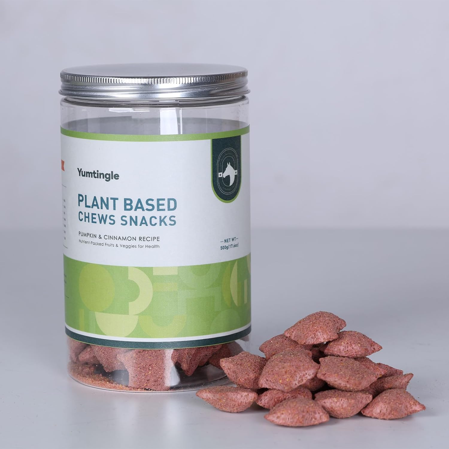 Generic Yumtingle Plant-Based Chews Snacks for Horse, Equine Biscuits, 1.56 Pound (Pack of 1)