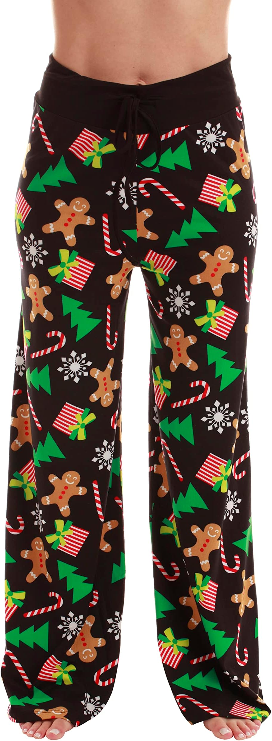 Womens Wide Leg Casual Comfy Loose Stretchy Palazzo Pajama Pants