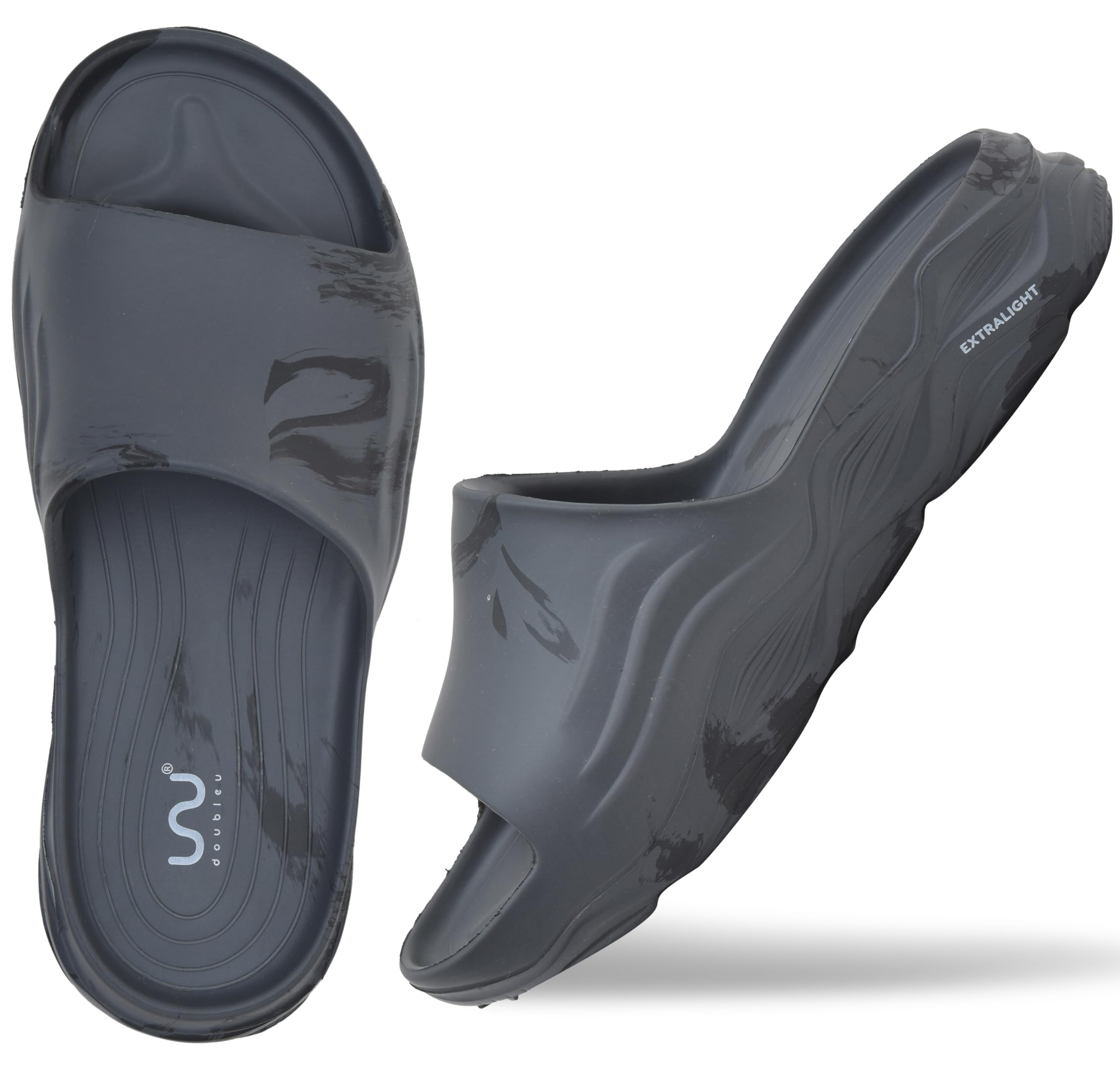 doubleu Recovery Slipper | Soft Doctor Anti-Skid Slipper for Men | Ultra Sporty Slide | Slides, Flip-Flops, Slippers, Chappals-picture-48