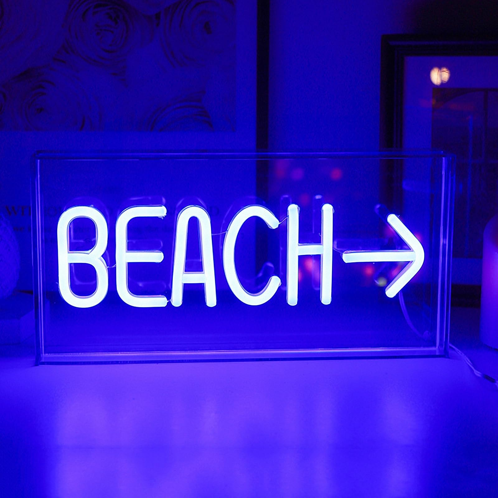 LED Neon Sign Night Light for Party Desk Bedroom Home Birthday Art Decoration with USB