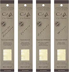 Kit Top - com 4 Incensos Naturais CdA Cia de Aroma