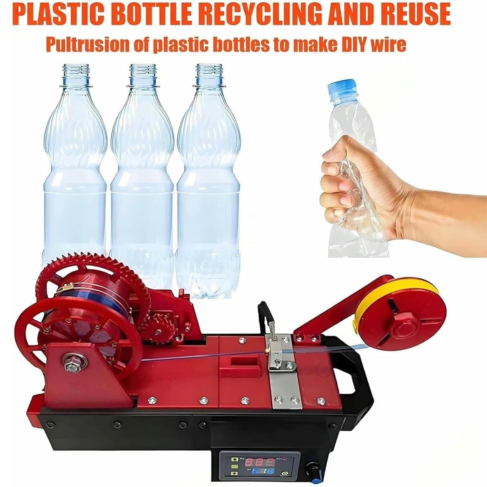 Wytłaczarka Filamentu Do Drukarek 3d, Wytłaczarka i Recykler Filamentu Do Drukarek 3d, Filament z Butelek Plastikowych, Filament 3d z Butelek Plastikowych, Rodziny, Majsterkowicze