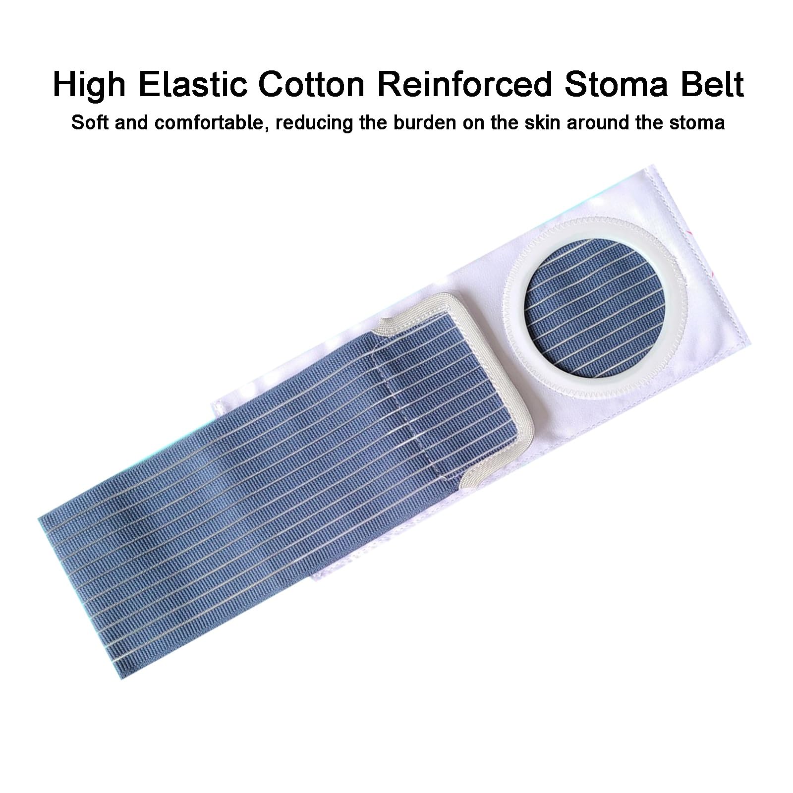 Fascia Elastica Addominale, Fascia Addominale Contenitiva, Cintura per Stomia, Super Elastica, per Prevenire L'ernia Stomale Dopo L'intervento Chirurgico(XL)