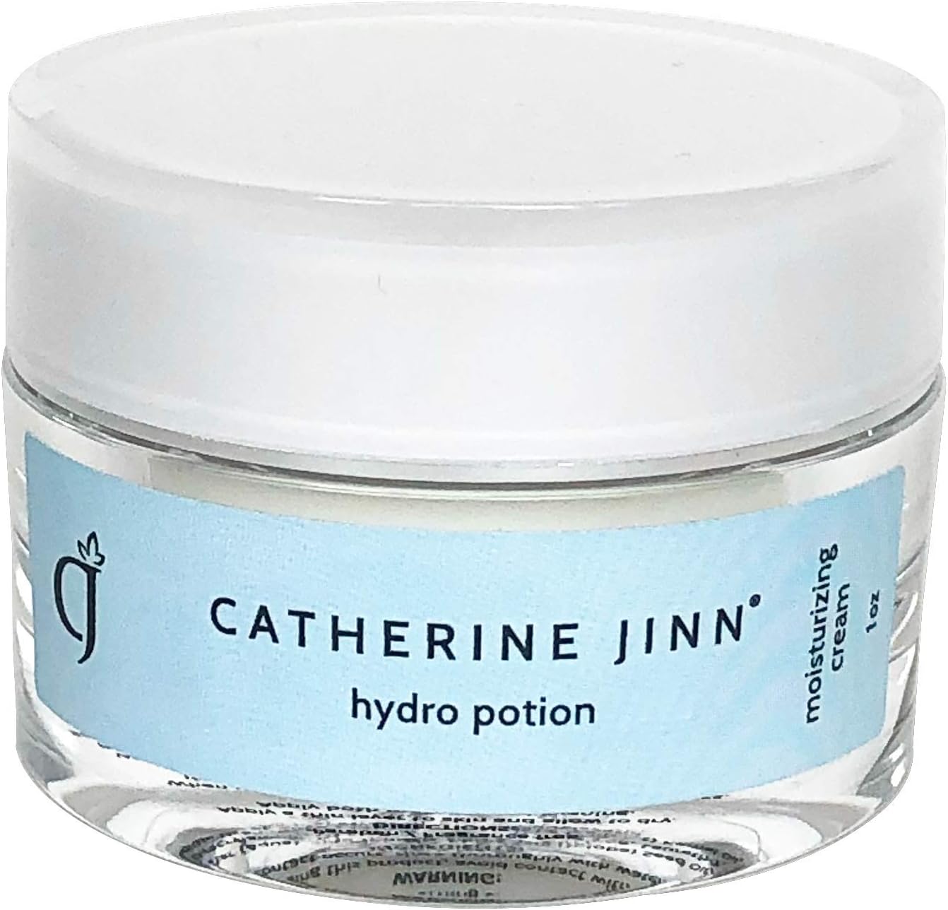 Hydro Potion Face Cream - Hyaluronic Acid, Squalane, Jojoba Oil, Apricot Kernel Oil. 10 Ingredients. Fragrance Free, Cruelty Free.