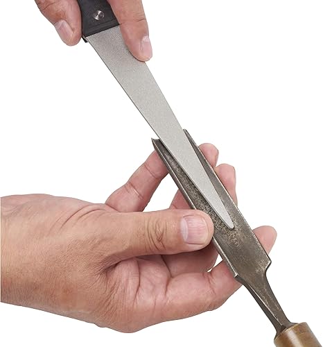 Miniatura 4 de Trend Lima cónica de diamante fino de 6 pulgadas para afilar superficies curvas y difíciles de alcanzar, DWSTF6F