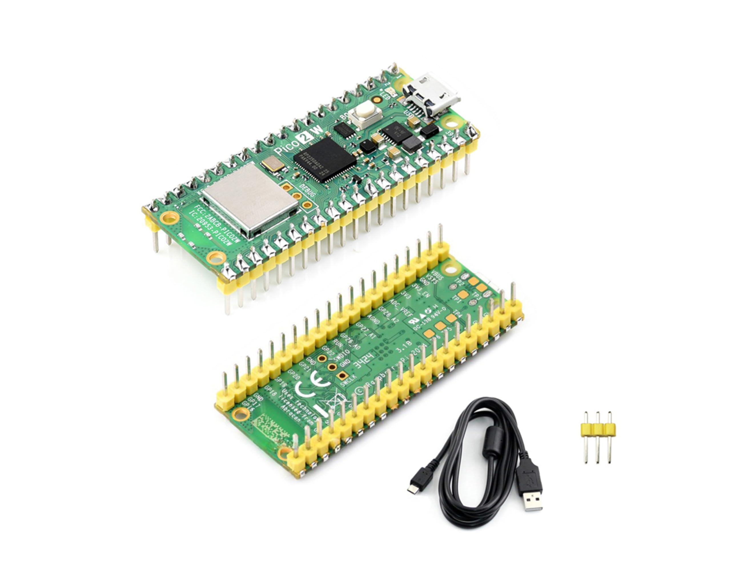 Pico PicoGoblin増強版　A7210 Amazon.com: Pico 2 W with Pre-Soldered Header Compatible with