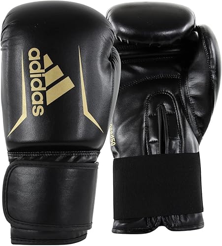 adidas Speed 50 Guantes de boxeo de gel  Guantes de boxeo para adultos para hombres y mujeres  Guantes de bolsa pesada, guantes de kickboxing para