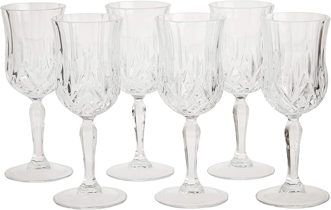 Lorren Home Trends RCR Opera Wine Glass, Set of 6