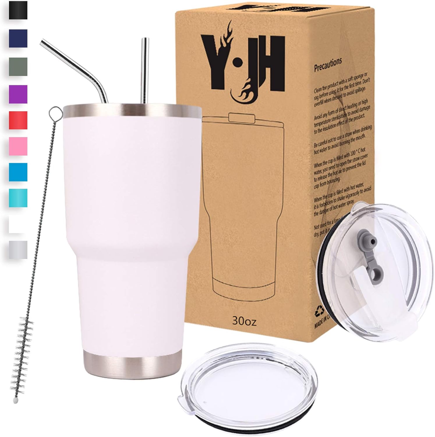 BOL,C16-20oz tumbler--Gobelet de voyage de 20oz en acier inoxydable 304