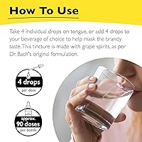 Vista 4 de RESCUE REMEDY - Cuentagotas homeopático natural para aliviar el estrés