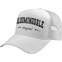 Original Bloomingdale Florida Retro Hometown Name Trucker Hat with Adjustable Mesh Back