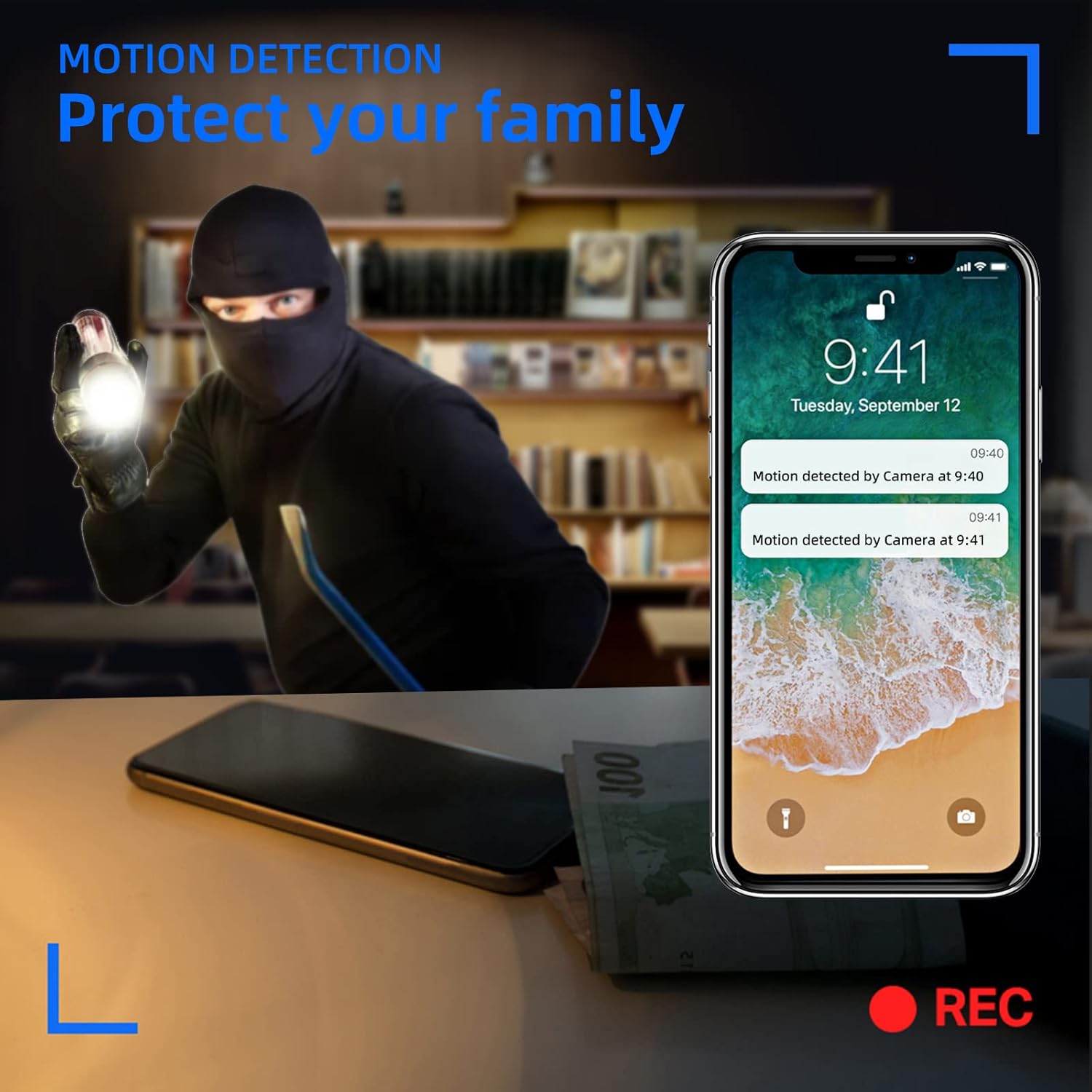 lizvie hidden camera alarm clock with wireless charging spy camerafull hd 1080p nanny small surveillance security camsmotion detection and night vis